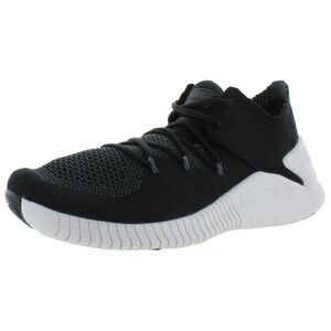 Nike Womens Free TR FlyKnit 3 B/W Workout Low Top Running Shoes Sneakers New